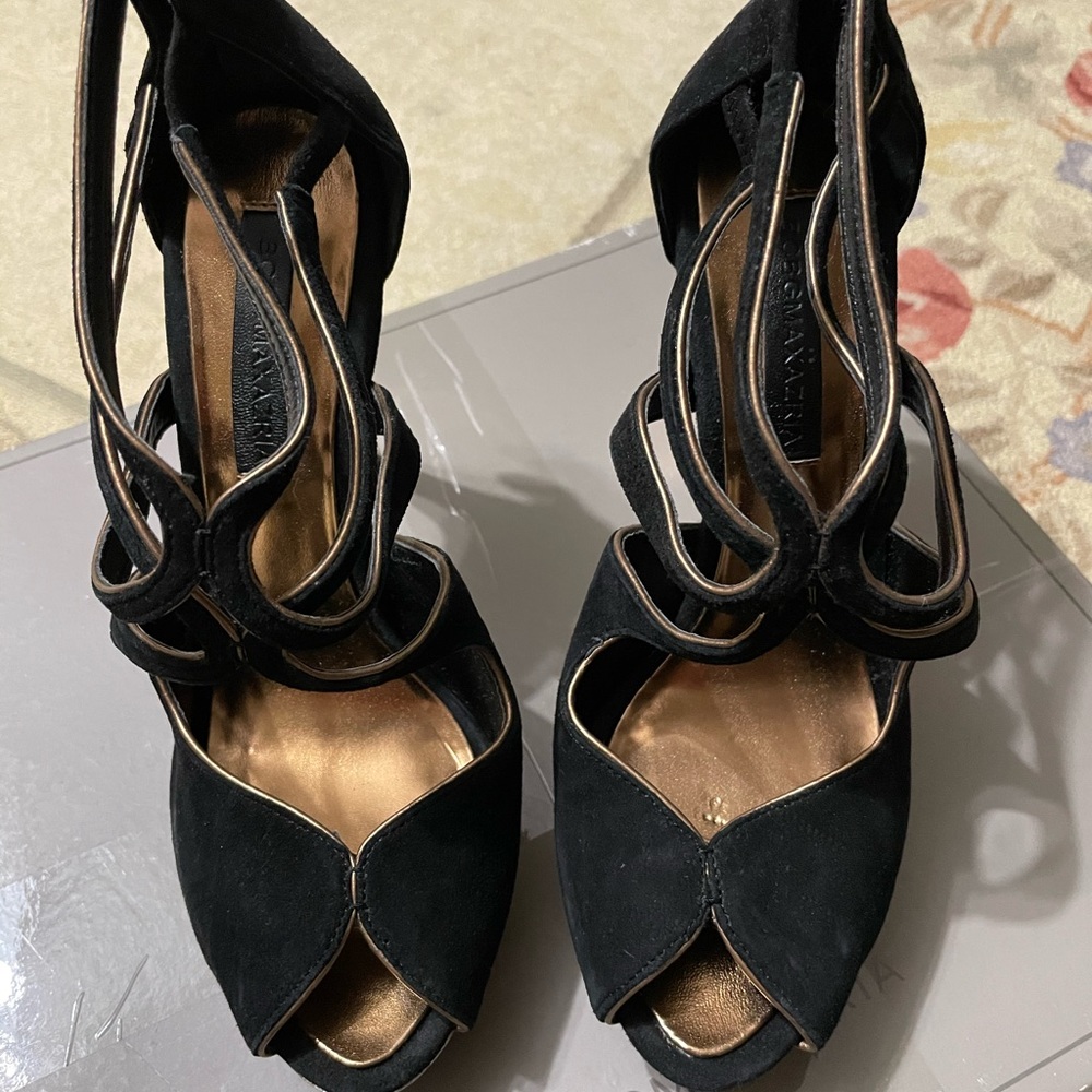 Sexy suede high heels!